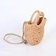 small straw tote bag